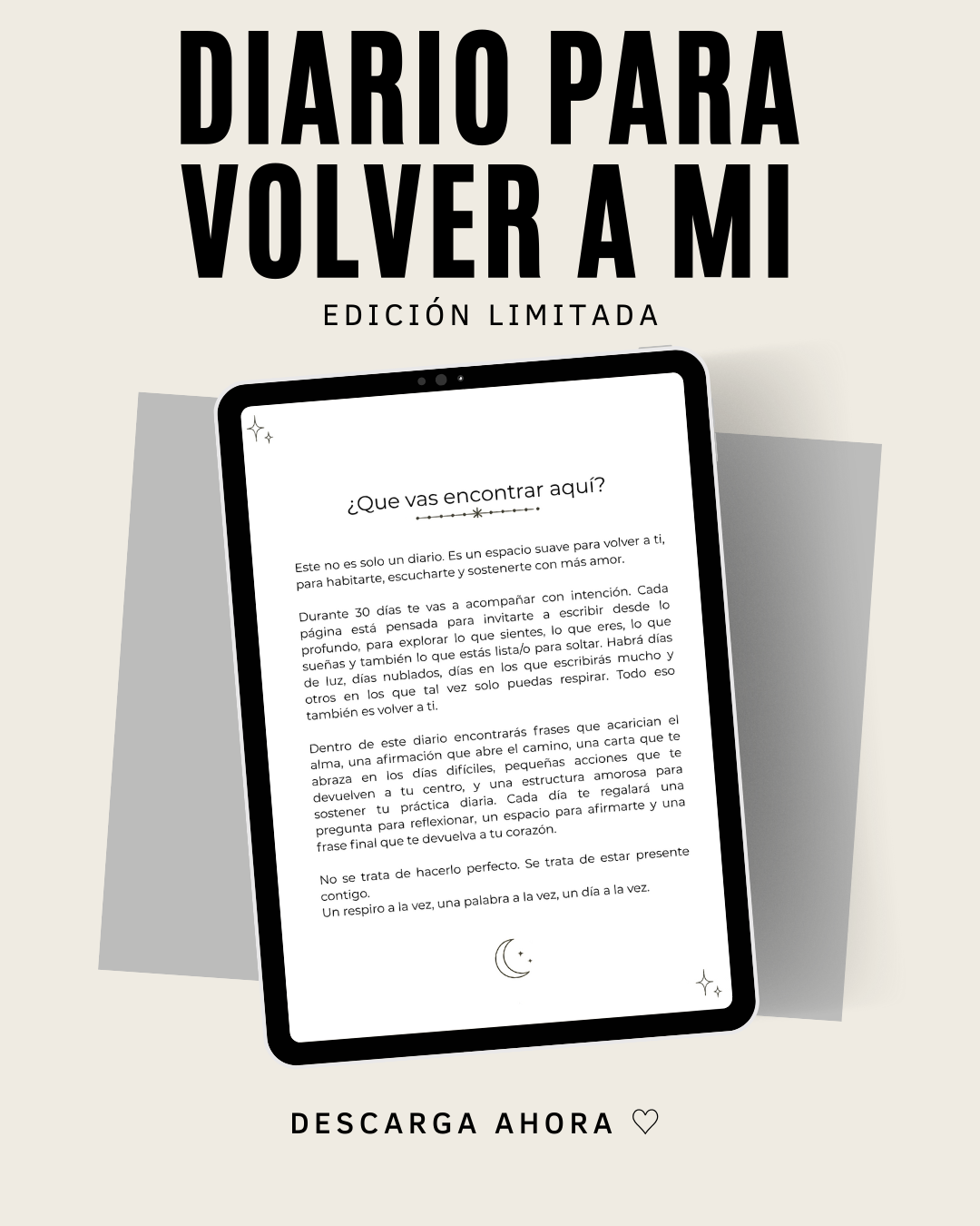 Diario para Volver a mi